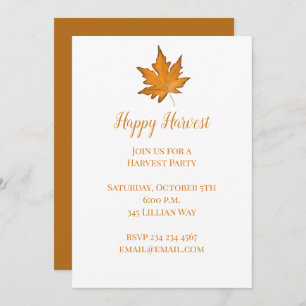 Anúncio das Folhas de outono