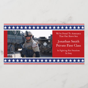 Anúncio das forças armadas da bandeira dos Estados