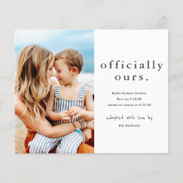 Anúncio de Adoção de Foto do Orçamento