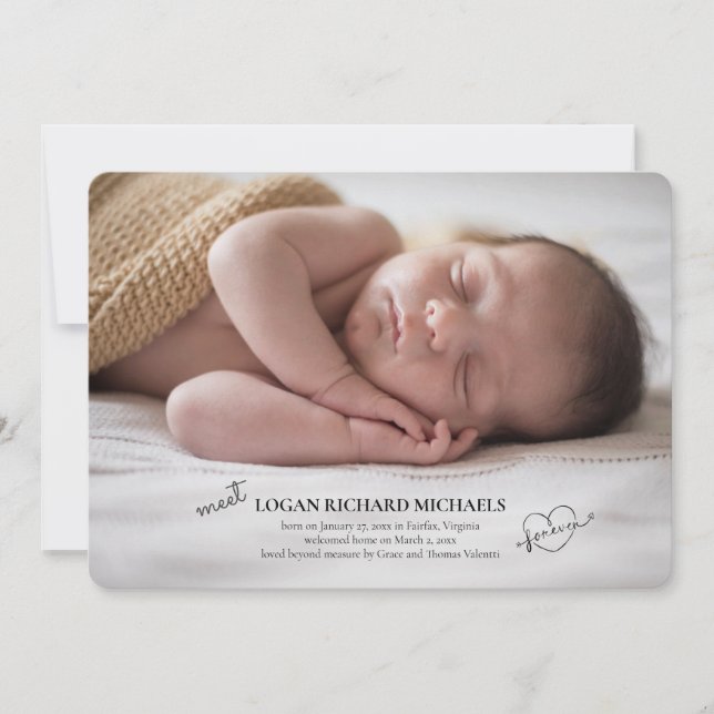 Anúncio de adoção de fotos amada para sempre (Frente)