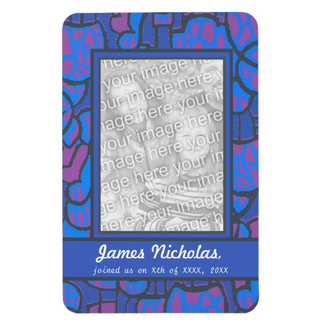 Anúncio de adoção — ímã flexível (Vertical)