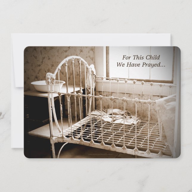 Anúncio De Adoção Para Esta Criança Que Rezamos (Frente)