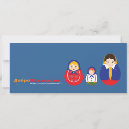 Anúncio de adoção russo - Matroyshka