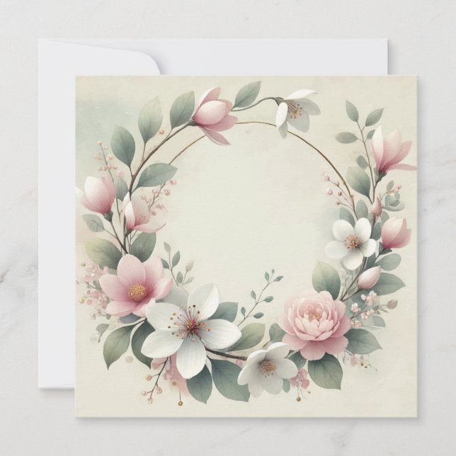 Anúncio de Aliança de Casamento (Frente)