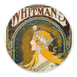 Anúncio de Alphonse Mucha Vintage Whitman
