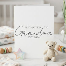 Anúncio de Ano de EST de Promoção a Avó