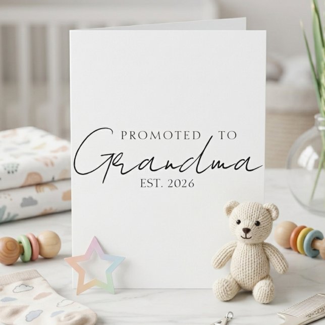 Anúncio de Ano de EST de Promoção a Avó (Criador carregado)