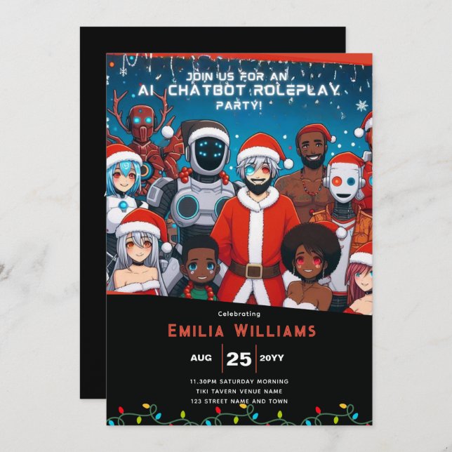 ANÚNCIO DE ANÚNCIO DE ANÚNCIOS DE BATERIA DE Chatb (Frente/Verso)