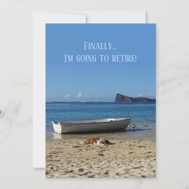 Anúncio de aposentadoria (frente e verso do seu te (Frente)