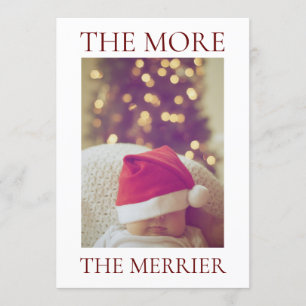 Anúncio de Bebê de Natal