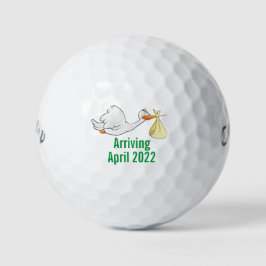 Anúncio de Bebê de Tempestade Bolas de Golfe