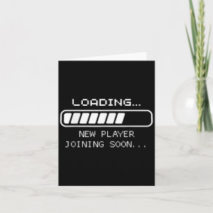 Anúncio de bebê para jogos, Carregando Joini novo 