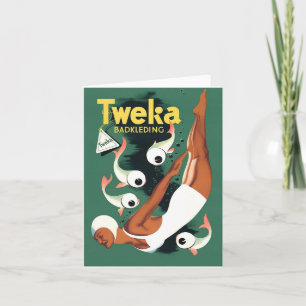 Anúncio de biquíni Tweka de 1950