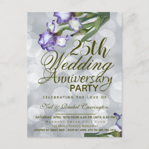 Anúncio de Cartão Postal do 25º Aniversário de Cas