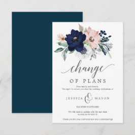 Anúncio de Casamento Adiado - Cancelamento