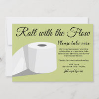Anúncio de Casamento Adiado Papel Higiênico Humor