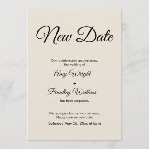 Anúncio de casamento adiado para nova data da Crea