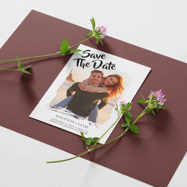 Anúncio de casamento com foto personalizada para g (Criador carregado)