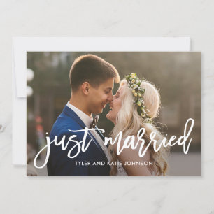 Anúncio de Casamento Cor Editável Charme Polido