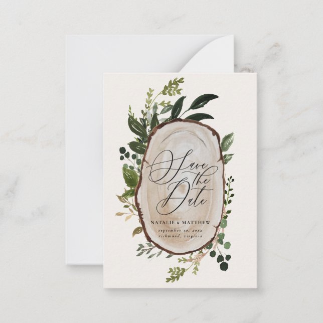 anúncio de casamento da fazenda russa no outono (Frente)