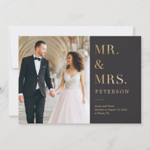 Anúncio de casamento de brilho lavrado Dourado