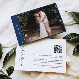 Anúncio de Casamento de Elopemento Mínimo NEVE