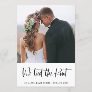 Anúncio de casamento e festa do Posto Trendy   Fot