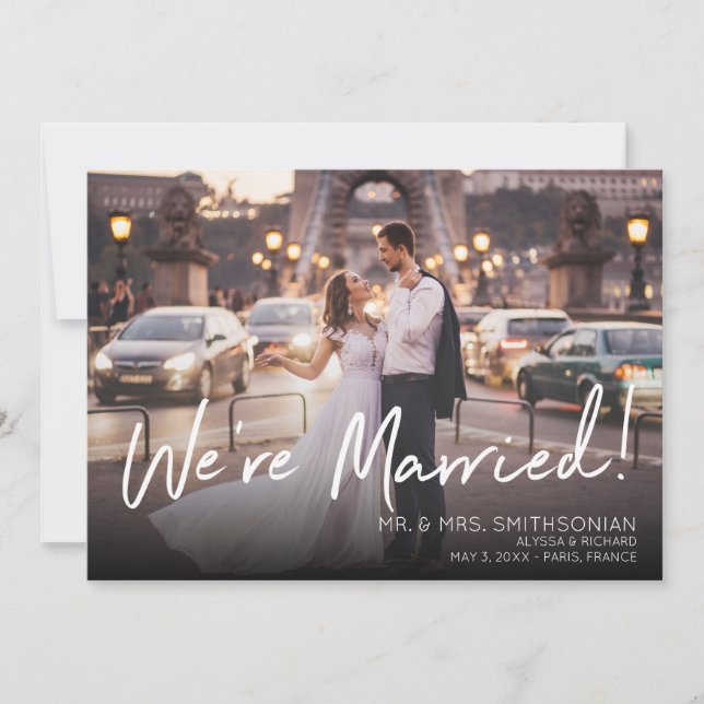 Anúncio de casamento e recepção do Escrevendo V2 (Frente)