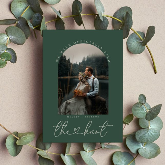 Anúncio de Casamento em Floresta Verde | Elopament (Criador carregado)