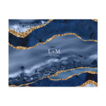 Anúncio de casamento em geodo de ágata dourada da 