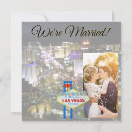 Anúncio de Casamento em Las Vegas