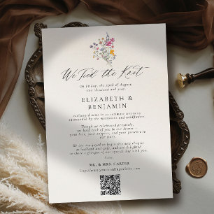 Anúncio de Casamento Fuga com Graça de Flor Silves