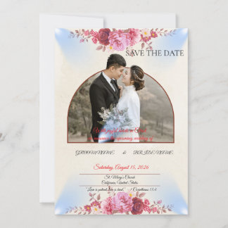 Anúncio de Casamento na Igreja Blush Rose
