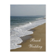 Anúncio de Casamento na Praia e no Oceano - Save t