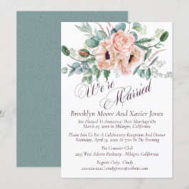 Anúncio de Casamento Poppy Radiance