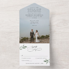 Anúncio de Casamento Recepção de Casamento Tudo em