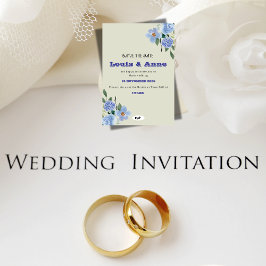 Anúncio de Casamento Romântico
