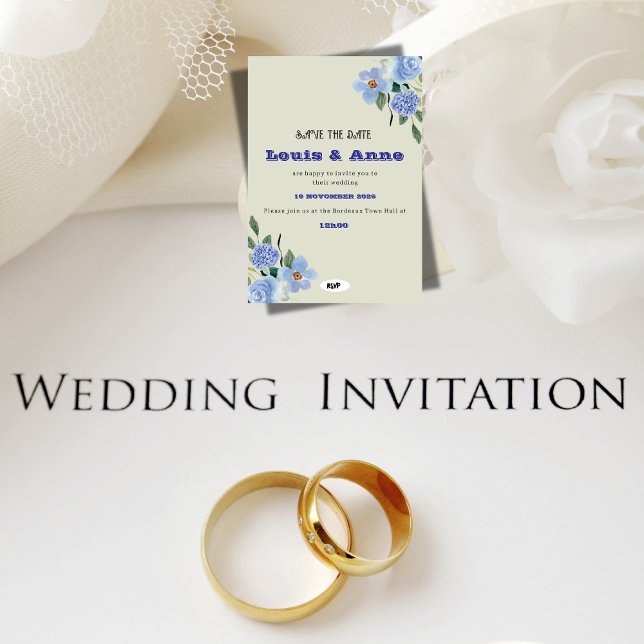 Anúncio de Casamento Romântico (Criador carregado)