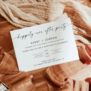 Anúncio de Casamento Secreto   Recepção de Casamen