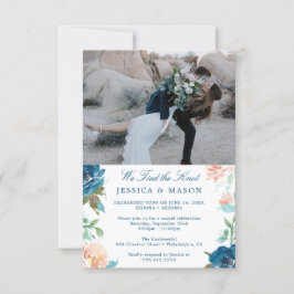 Anúncio de Casamento Surpresa Convite Elopamento
