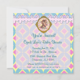 Anúncio de Chá de fraldas de Kitten Adorável -