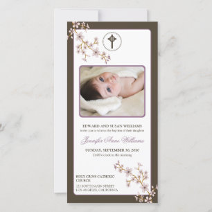 Anúncio de Cherry Blossoms Baptism (lilac)