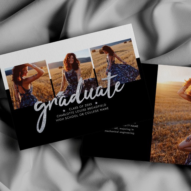 Anúncio de Colagem de Fotos de Graduação 2025 (Criador carregado)