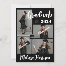 Anúncio de colagem de fotos do Formando de logotip