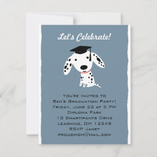 Anúncio de Conclusão do Cachorrinho Dalmata
