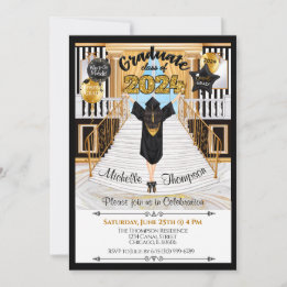 Anúncio de Convite de Graduação