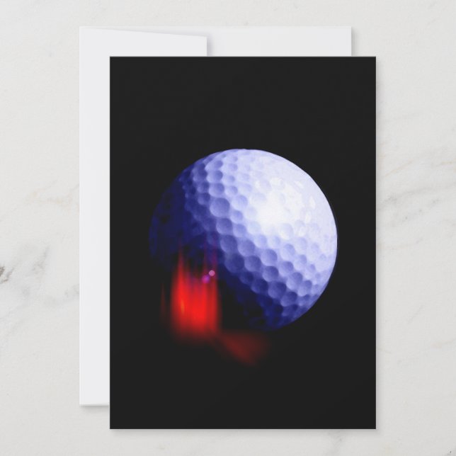 Anúncio de Convite Golf (Frente)