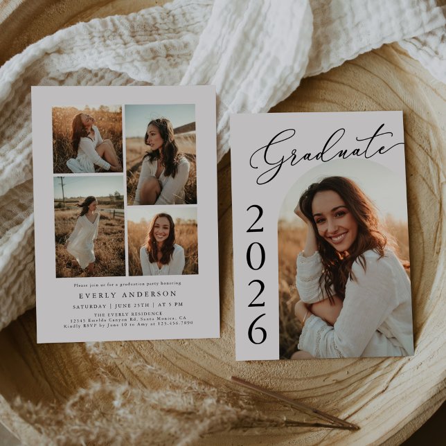 Anúncio de Convite para Festa de formatura de Foto (Criador carregado)