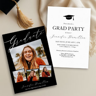 Anúncio de Convite para Festa de Formatura em Foto