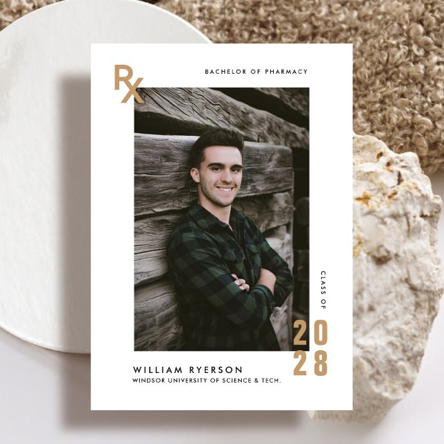 Anúncio de Convite para Graduação de Farmácia (Criador carregado)